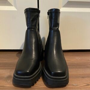 Madden Girl boots, black, barely worn